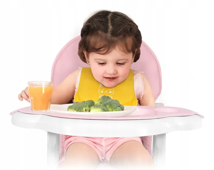 Etetőszék tálca, Ricokids Sinco, rózsaszín – 3. kép