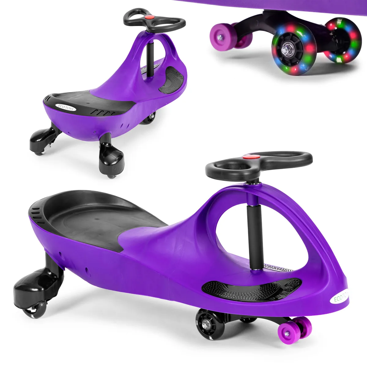 Wiggle autó, ECOTOYS YM-SW-1, lila – 1. kép