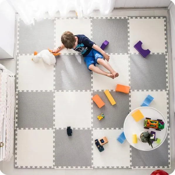 Játszószőnyeg, Ricokids 738231, fehér/szürke – 7. kép Játszószőnyeg, Ricokids 738231, fehér/szürke – 7. kép