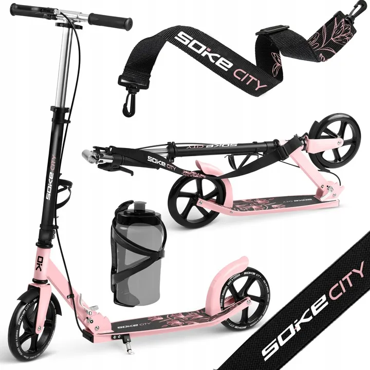 Klasszikus roller, SOKE City, rózsaszín – 2. kép Klasszikus roller, SOKE City, rózsaszín – 2. kép