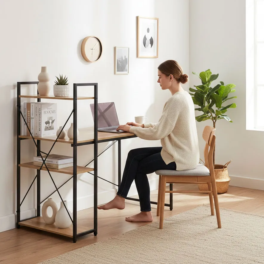 Íróasztal, ModernHome TH-SD-6-16, 120 x 60 x 120 cm – 2. kép