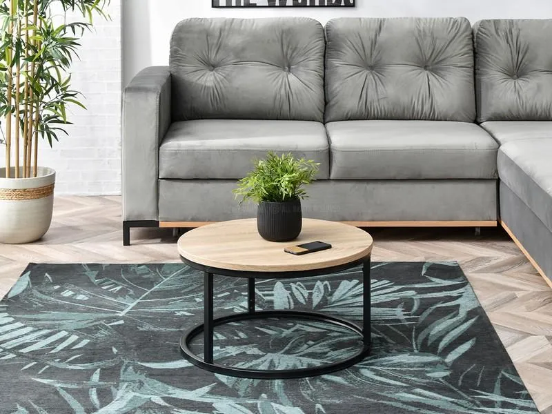 Dohányzóasztal, ModernHome PJJCFT0068, átmérő: 60 cm – 2. kép