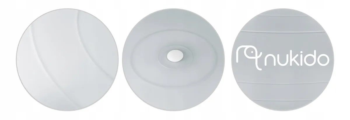 Fitnesz labda, Nukido NS-951, szürke – 8. kép