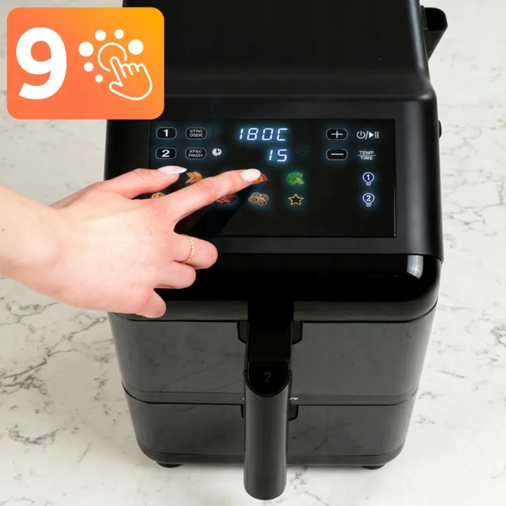 Air Fryer forrólevegős sütő, Berdsen BD-663, 11,6 l – 5. kép Air Fryer forrólevegős sütő, Berdsen BD-663, 11,6 l – 5. kép