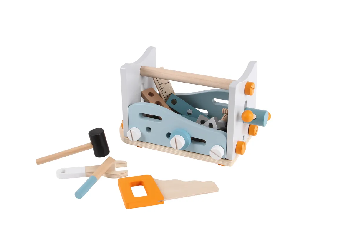 Építőkészlet, ECOTOYS 1182N, fa – 2. kép Építőkészlet, ECOTOYS 1182N, fa – 2. kép