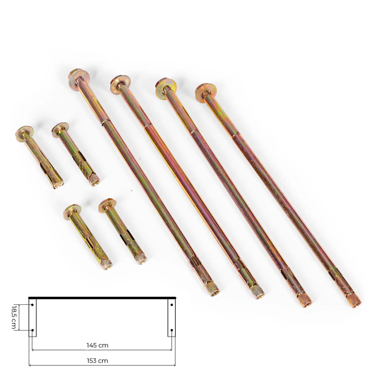 Műanyag előtető, MultiGarden AW-017C, 150 × 100 cm – 5. kép Műanyag előtető, MultiGarden AW-017C, 150 × 100 cm – 5. kép