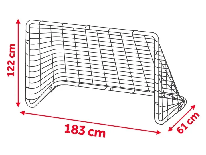Futballkapu, Neo-Sport NS-450, 183 x 122 x 61 cm – 5. kép Futballkapu, Neo-Sport NS-450, 183 x 122 x 61 cm – 5. kép