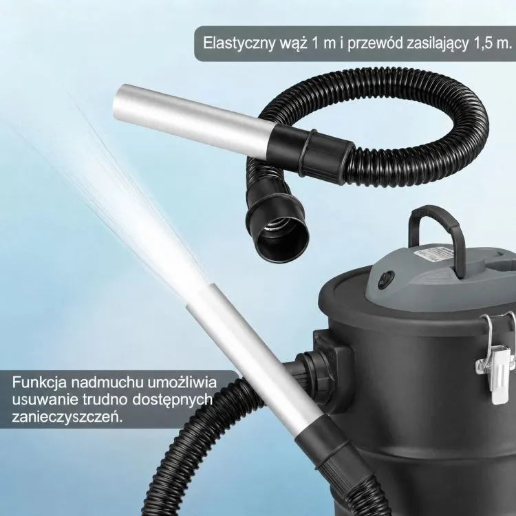 Elektromos hamuporszívó, Bauerkraft H-751, 800 W – 6. kép Fúvó funkció