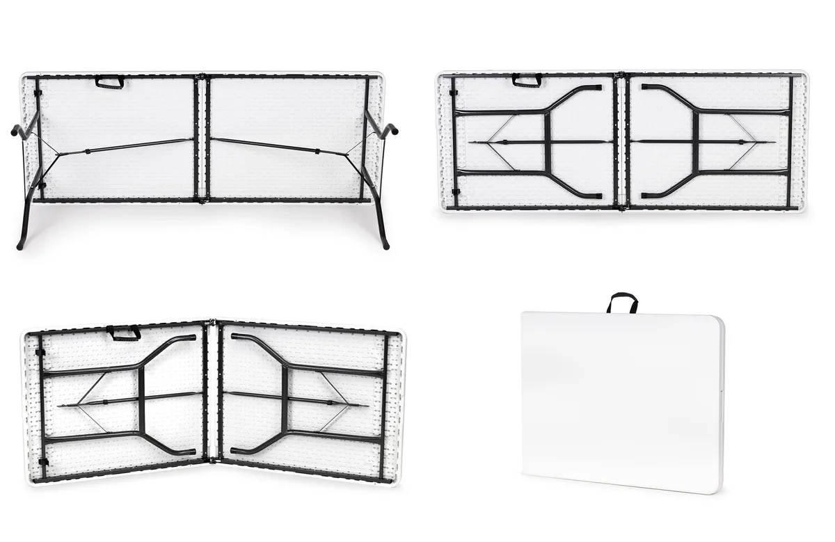 Kerti asztal, MultiGarden NZK-180S, fehér – 3. kép Kerti asztal, MultiGarden NZK-180S, fehér – 3. kép