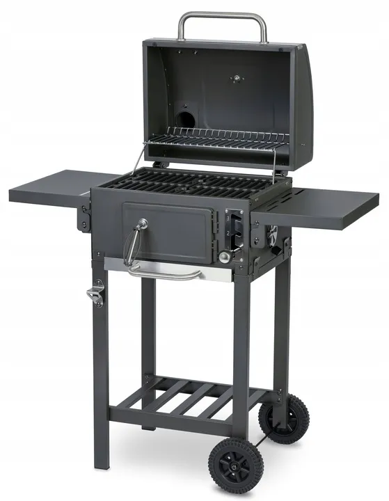 Faszenes grill, Berdsen BD-892, antracit – 4. kép Faszenes grill, Berdsen BD-892, antracit – 4. kép
