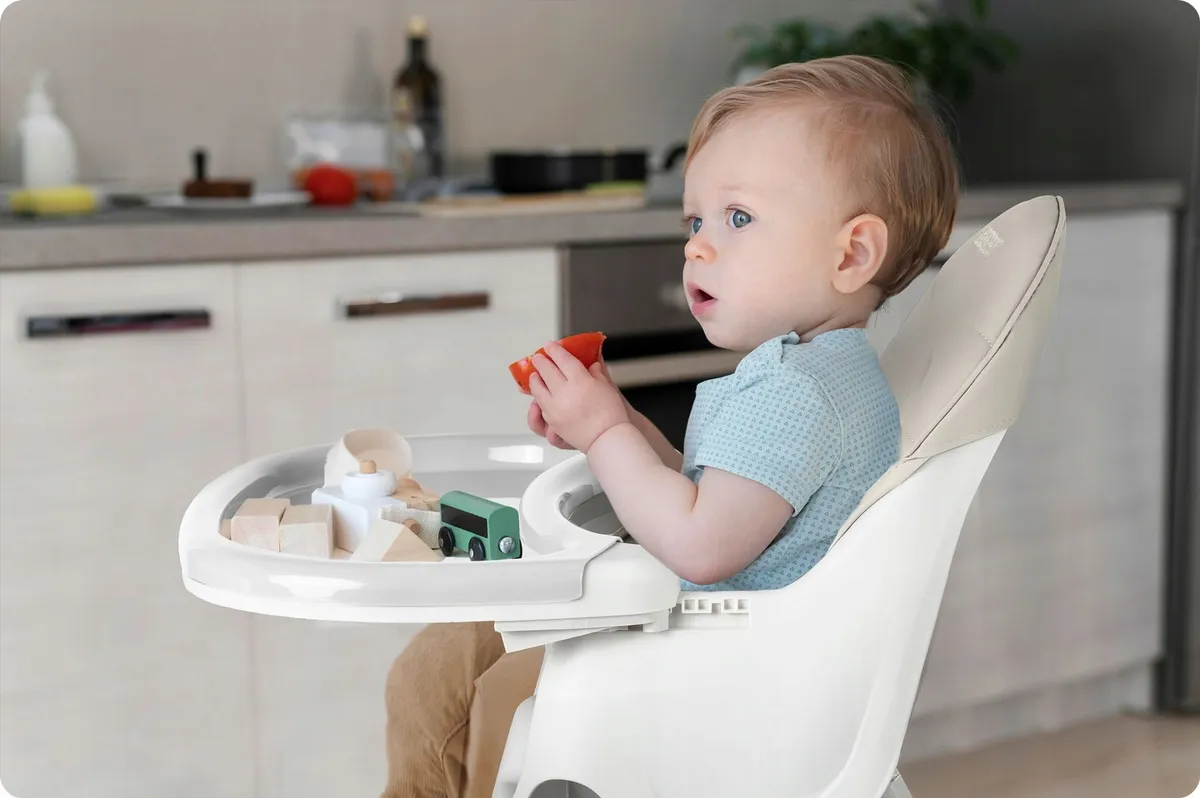 Etetőszék, Ricokids Milo, szürke – 3. kép