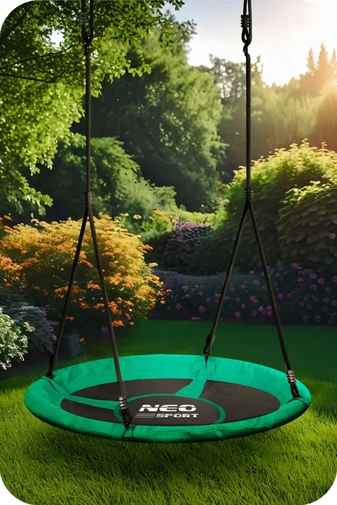 Fészekhinta, Neo-Sport Swingo, fekete/zöld – 2. kép