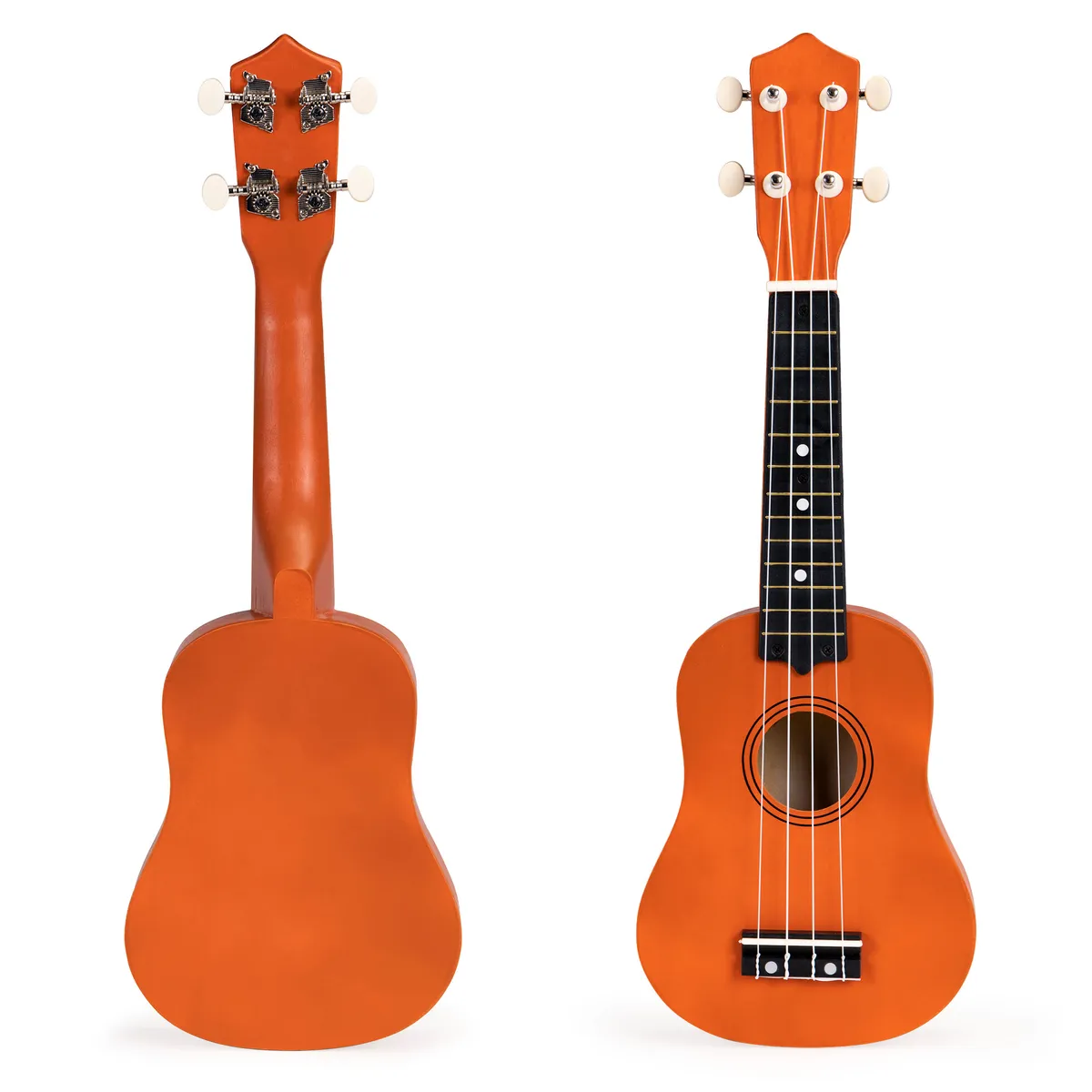 Gyerek ukulele, ECOTOYS MF019E, barna – 1. kép Gyerek ukulele, ECOTOYS MF019E, barna – 1. kép