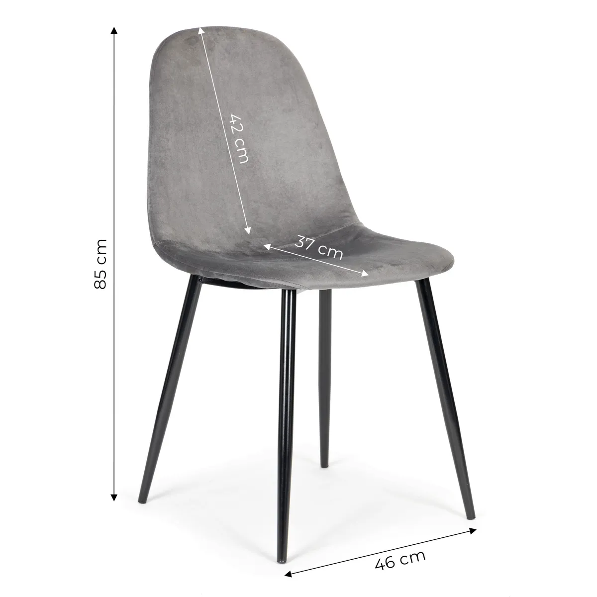 Étkezőszék, ModernHome J933, 4 db – 5. kép