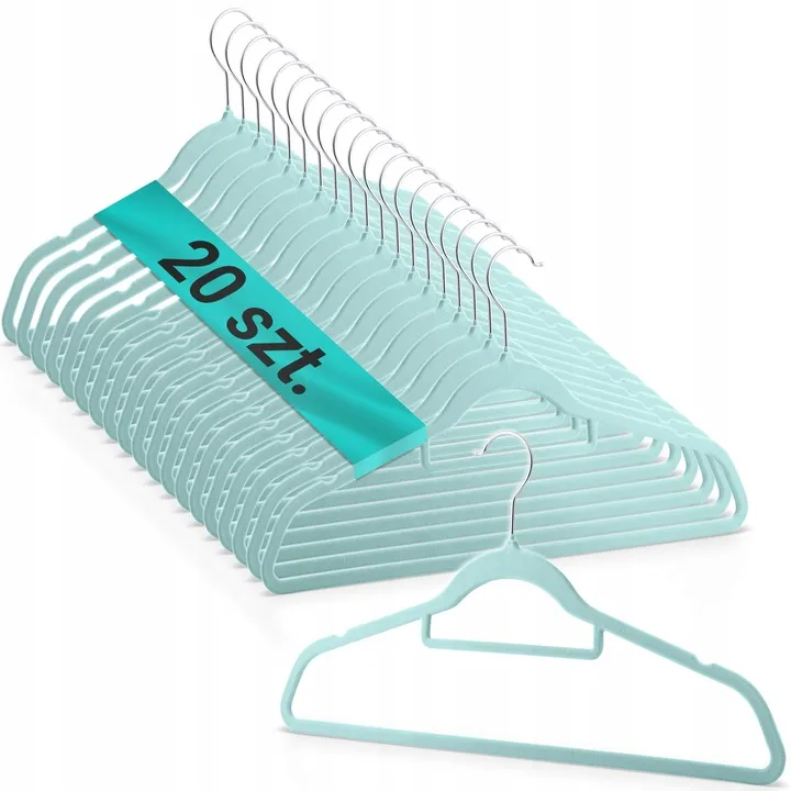 Vállfa szett, Massido MS-859, menta – 2. kép