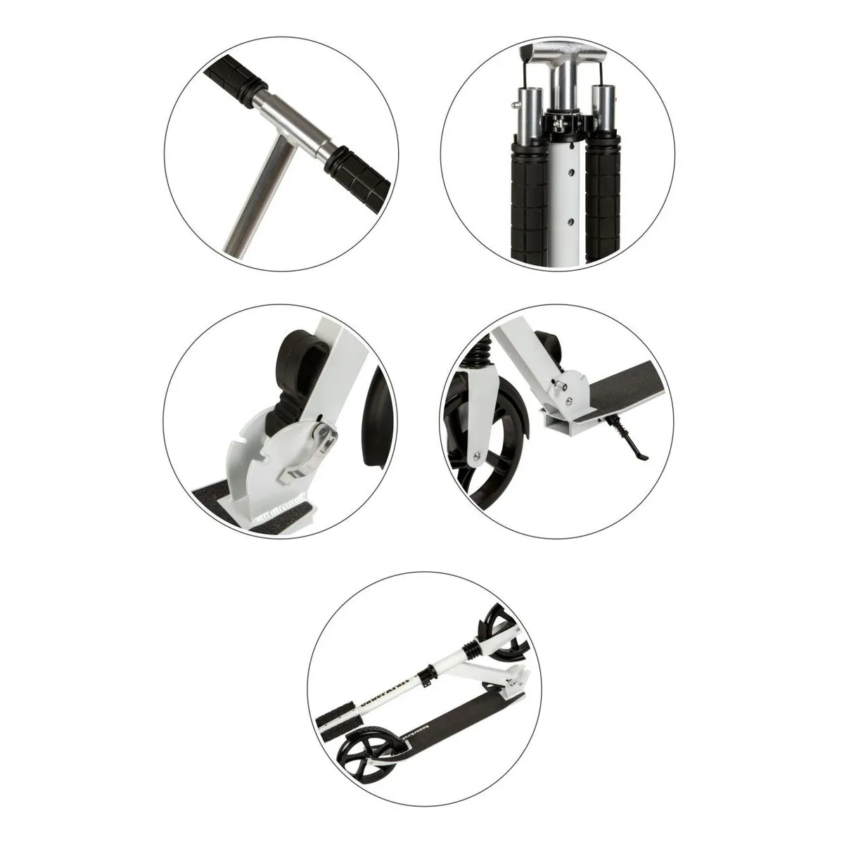 Klasszikus roller, Bauerkraft G-113, összecsukható – 3. kép Klasszikus roller, Bauerkraft G-113, összecsukható – 3. kép
