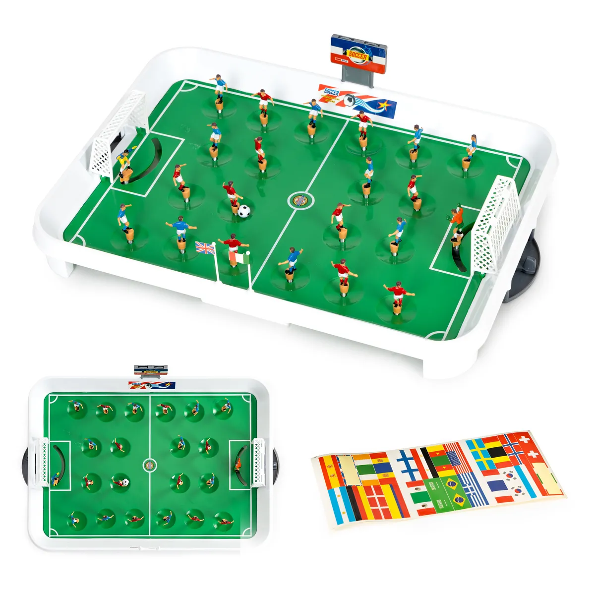 Rugós csocsóasztal, Multistore HC38246, zöld – 1. kép Rugós csocsóasztal, Multistore HC38246, zöld – 1. kép