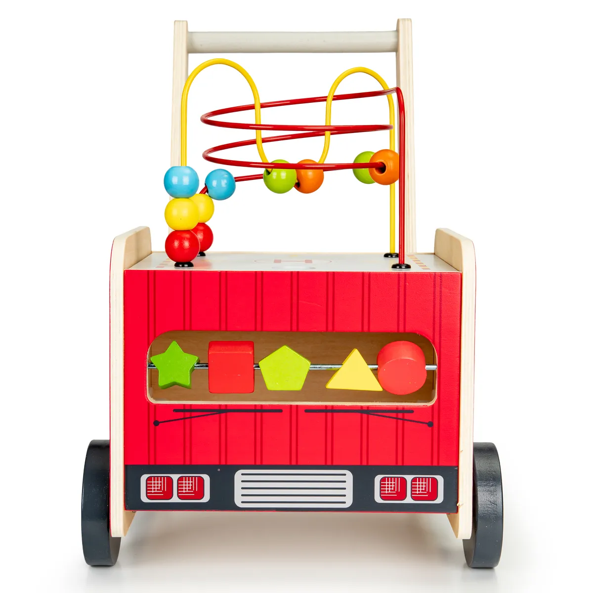 Járássegítő játék, ECOTOYS TL09025, Tűzoltóautó – 4. kép Járássegítő játék, ECOTOYS TL09025, Tűzoltóautó – 4. kép