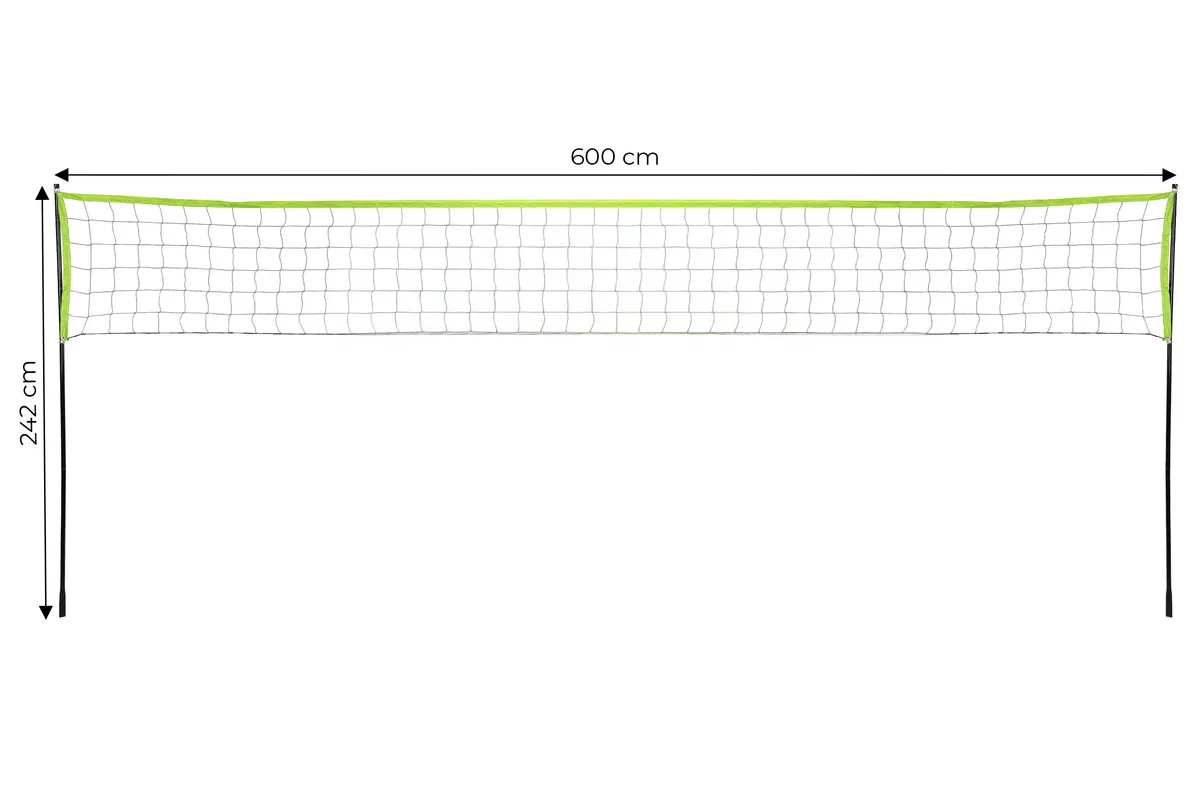 Röplabda és tollaslabda háló és állvány, Movepro VS-5.7X2.3, 600 x 240 cm – 6. kép Röplabda és tollaslabda háló és állvány, Movepro VS-5.7X2.3, 600 x 240 cm – 6. kép