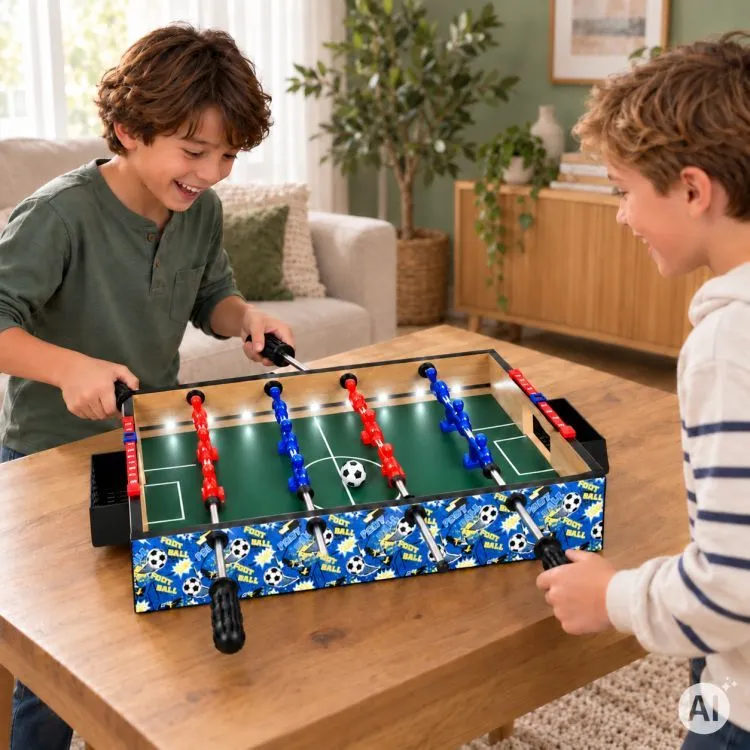 Csocsóasztal, ECOTOYS HM260878, zöld – 4. kép