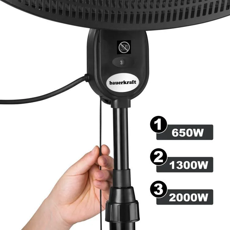 Infra hősugárzó, Bauerkraft H-639, 2000 W – 8. kép Infra hősugárzó, Bauerkraft H-639, 2000 W – 8. kép