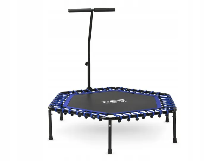 Fitnesz trambulin, Neo-Sport, fekete/kék – 6. kép Fitnesz trambulin, Neo-Sport, fekete/kék – 6. kép