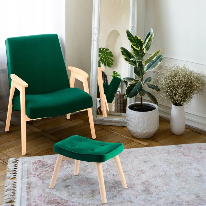 Lábtartó, Sofotel Norse, zöld – 3. kép