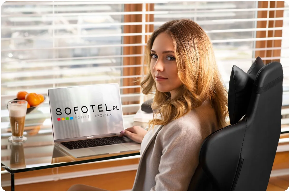 Irodai szék, Sofotel Verona, fekete – 13. kép