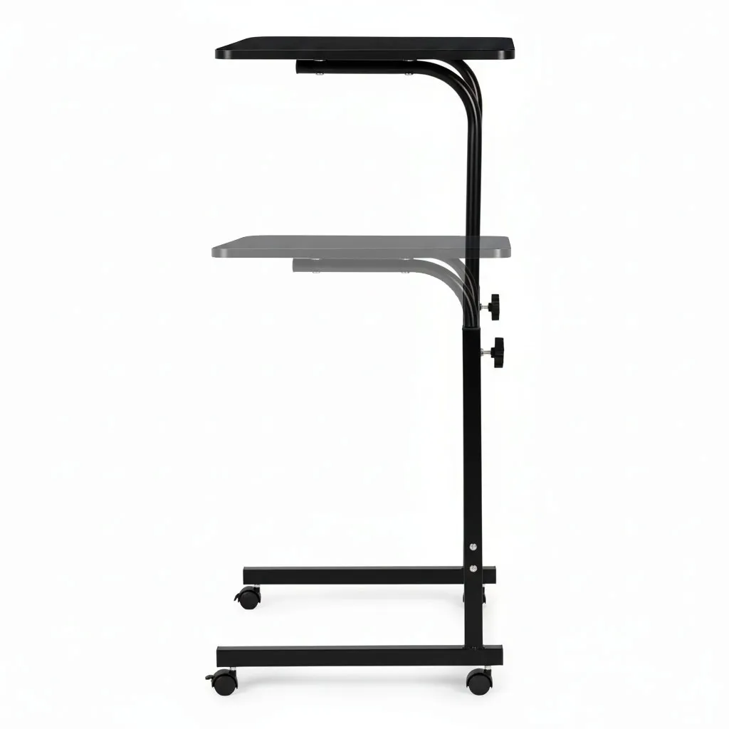 Laptopasztal, ModernHome TH-LD-1, fekete – 3. kép Laptopasztal, ModernHome TH-LD-1, fekete – 3. kép