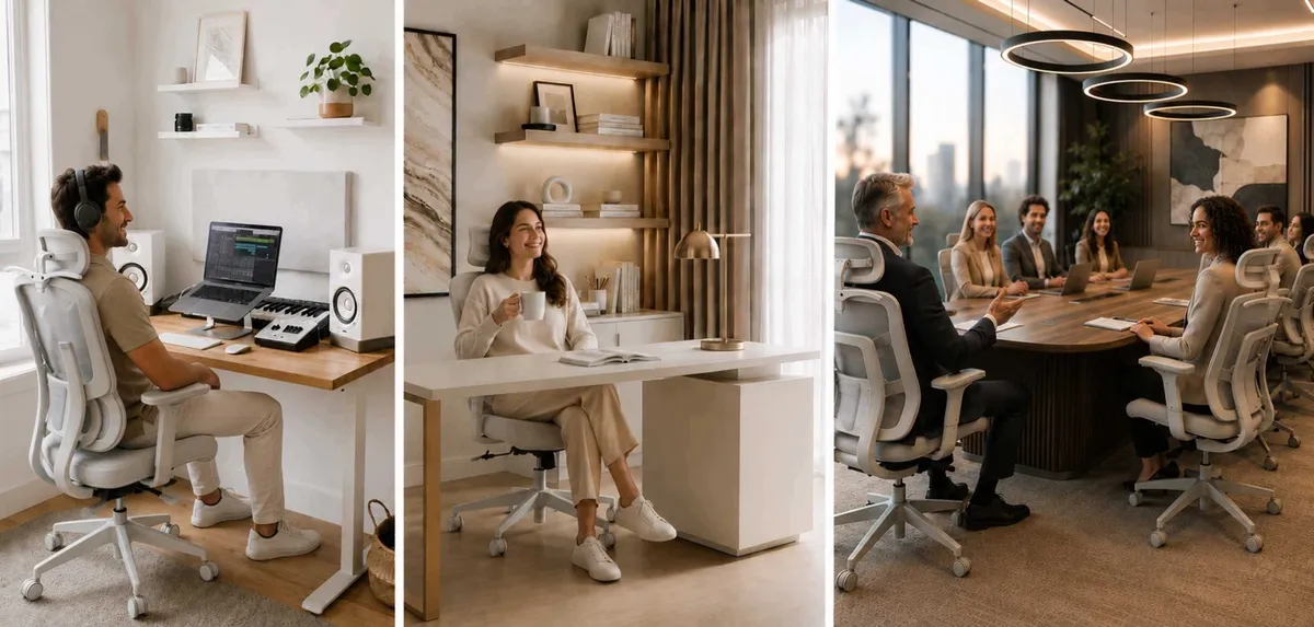 Irodai szék, Sofotel Talin, világosszürke – 15. kép Irodai szék, Sofotel Talin, világosszürke – 15. kép
