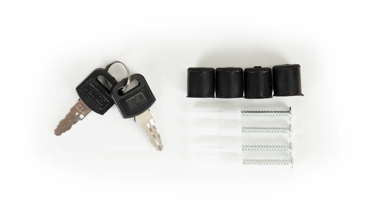 Postaláda, ModernHome HPB932-20-1, antracit – 3. kép