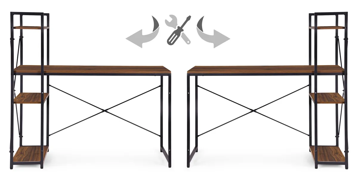Íróasztal, ModernHome TH-SD-15, 120 x 60 x 120 cm – 4. kép Íróasztal, ModernHome TH-SD-15, 120 x 60 x 120 cm – 4. kép