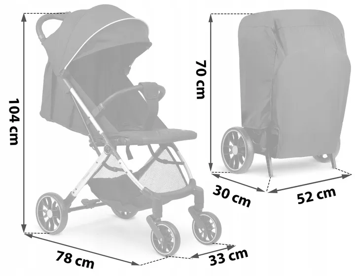 Babakocsi, Nukido Paseo, fekete/ezüst – 15. kép Babakocsi, Nukido Paseo, fekete/ezüst – 15. kép
