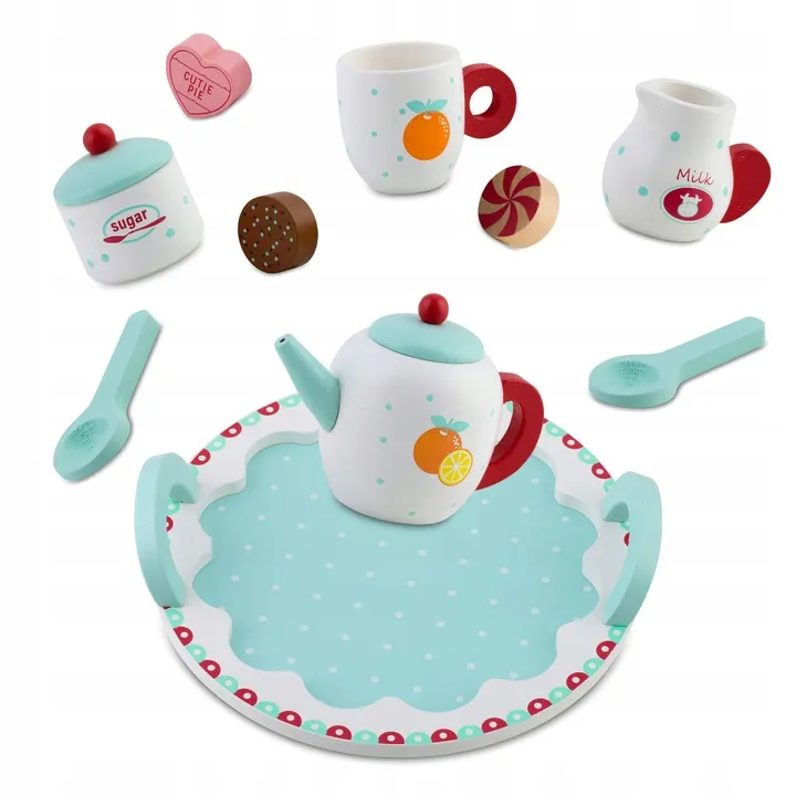 Fa teáskészlet, Ricokids RK-869, fa – 4. kép Fa teáskészlet, Ricokids RK-869, fa – 4. kép