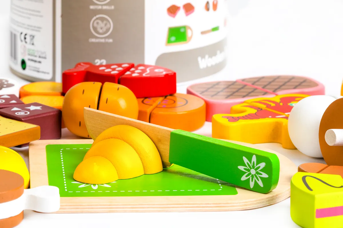 Játék élelmiszerkészlet, ECOTOYS TL87115, gyümölcsök – 2. kép Játék élelmiszerkészlet, ECOTOYS TL87115, gyümölcsök – 2. kép