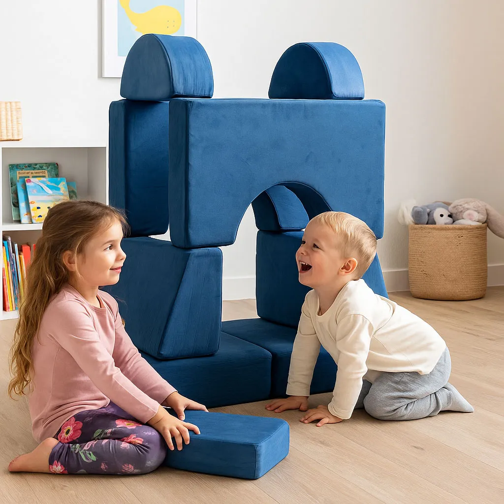 Gyerek moduláris fotel, ECOTOYS TMSRT-13-NB, kék – 2. kép Gyerek moduláris fotel, ECOTOYS TMSRT-13-NB, kék – 2. kép