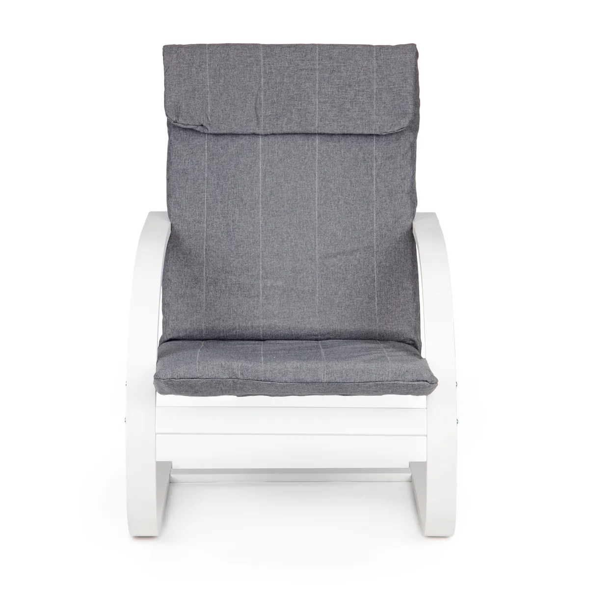 Hintaszék, ModernHome TXWQM-31, szürke/fehér – 3. kép