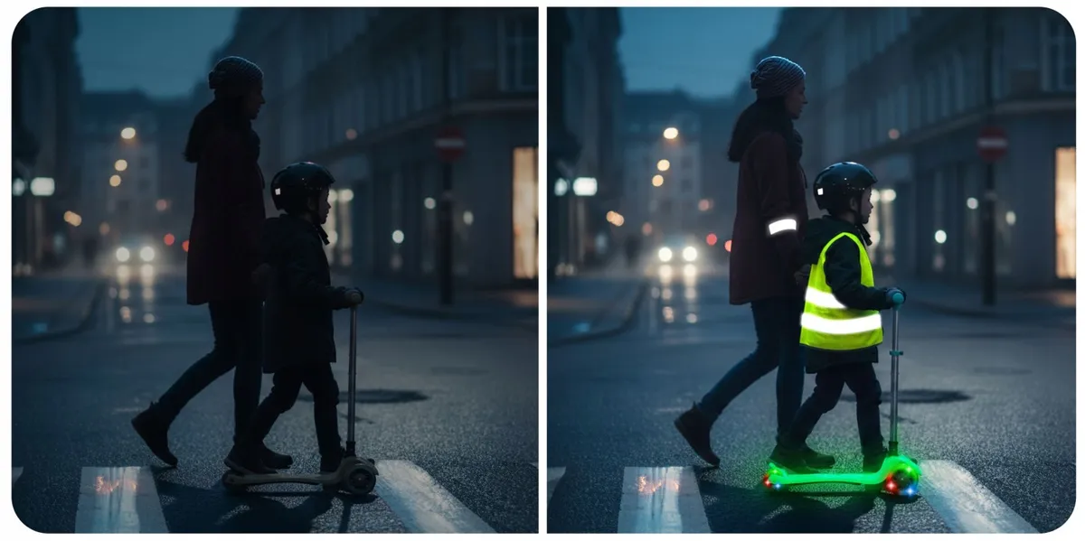 Háromkerekű roller, Ricokids Glow, türkiz – 5. kép Háromkerekű roller, Ricokids Glow, türkiz – 5. kép