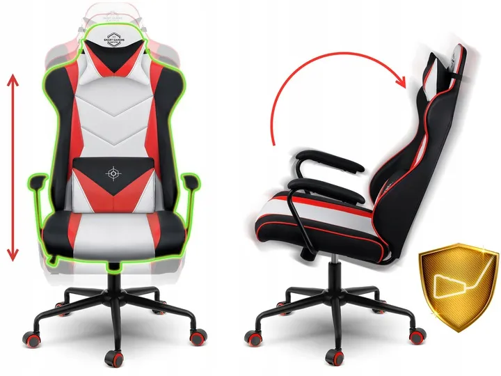 Gamer szék, Sofotel Miss Fortune, 41-48 cm ülésmagasság – 4. kép
