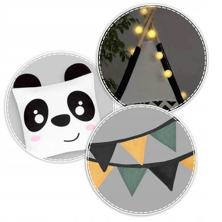 Gyereksátor, Nukido Tipi, Panda minta – 6. kép