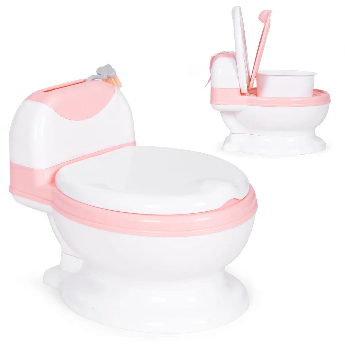 Gyerek bili, ECOTOYS HA-P05, rózsaszín – 1. kép Gyerek bili, ECOTOYS HA-P05, rózsaszín – 1. kép