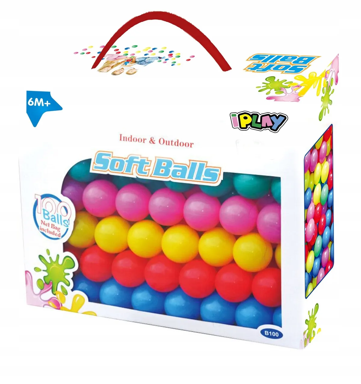 Labda szett, Multistore B100, 100 db – 3. kép