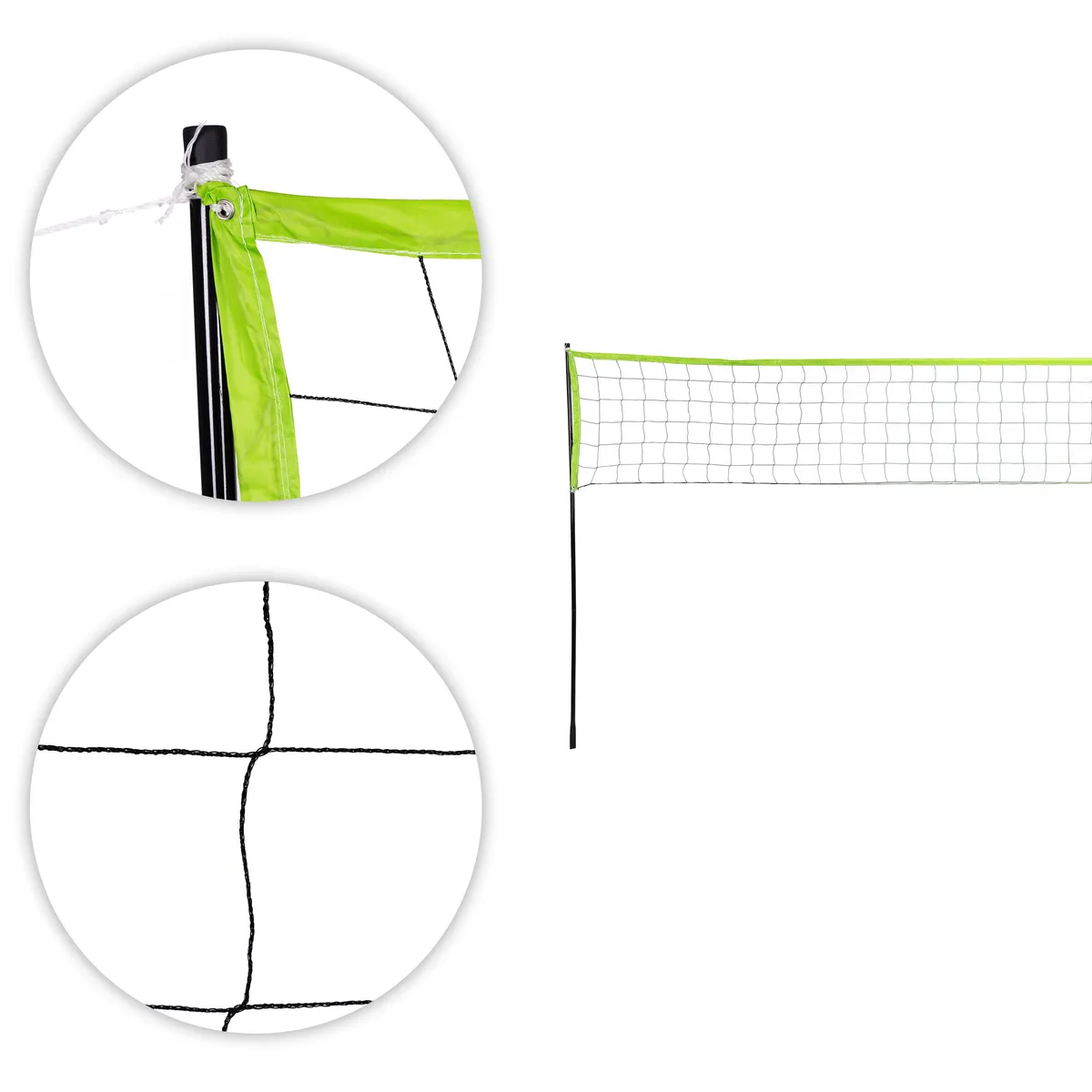 Röplabda és tollaslabda háló és állvány, Movepro VS-5.7X2.3, 600 x 240 cm – 4. kép Röplabda és tollaslabda háló és állvány, Movepro VS-5.7X2.3, 600 x 240 cm – 4. kép