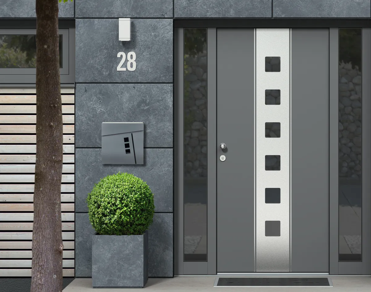 Postaláda, ModernHome HPB932-20-1, antracit – 2. kép