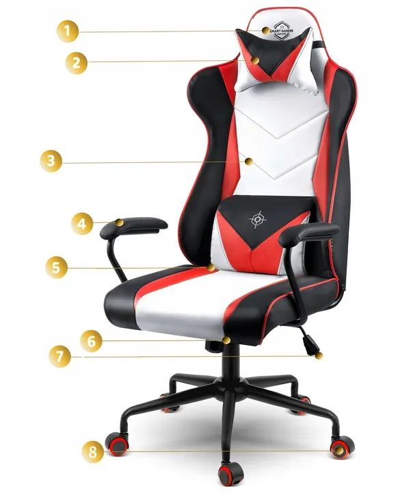Gamer szék, Sofotel Miss Fortune, 41-48 cm ülésmagasság – 11. kép