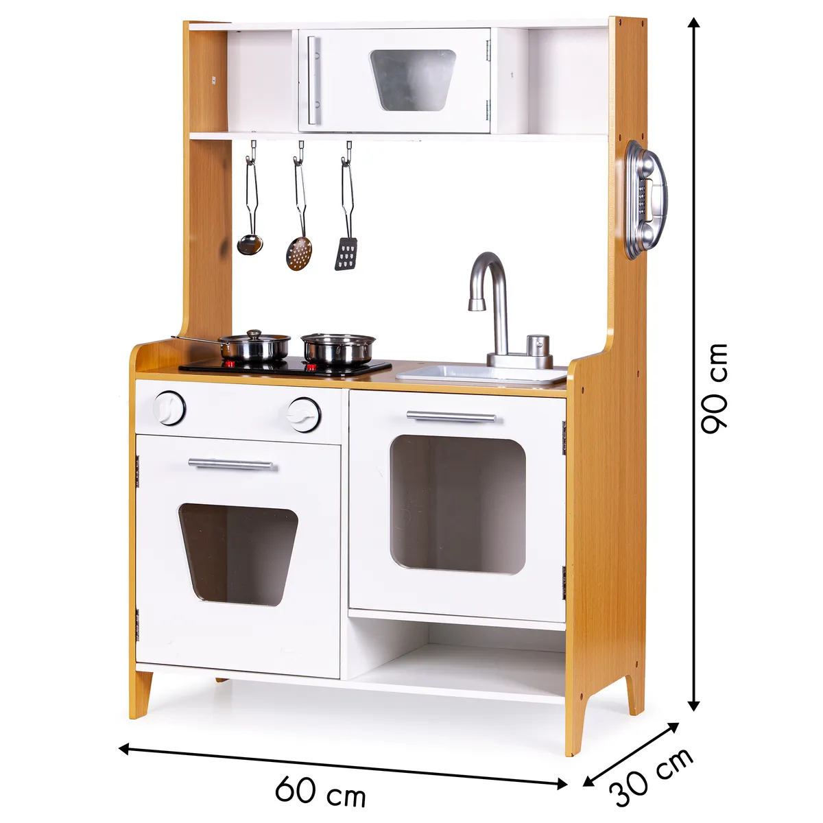 Játékkonyha, ECOTOYS PLK534, fa – 5. kép Játékkonyha, ECOTOYS PLK534, fa – 5. kép