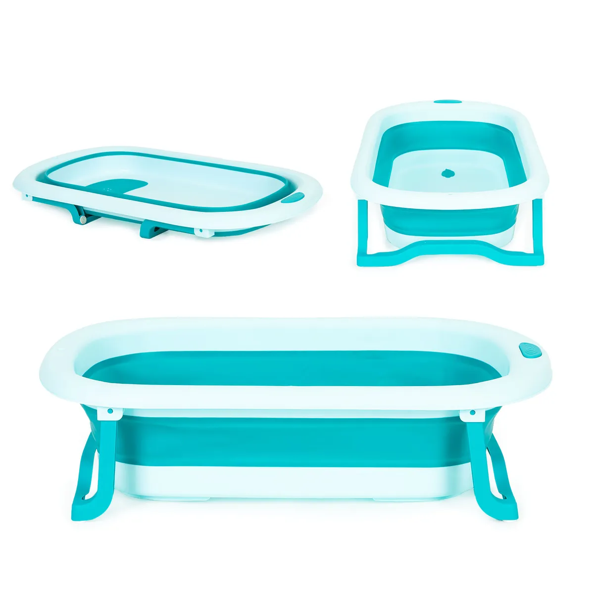 Utazó gyerekkád, ECOTOYS HA-B37, kék – 1. kép