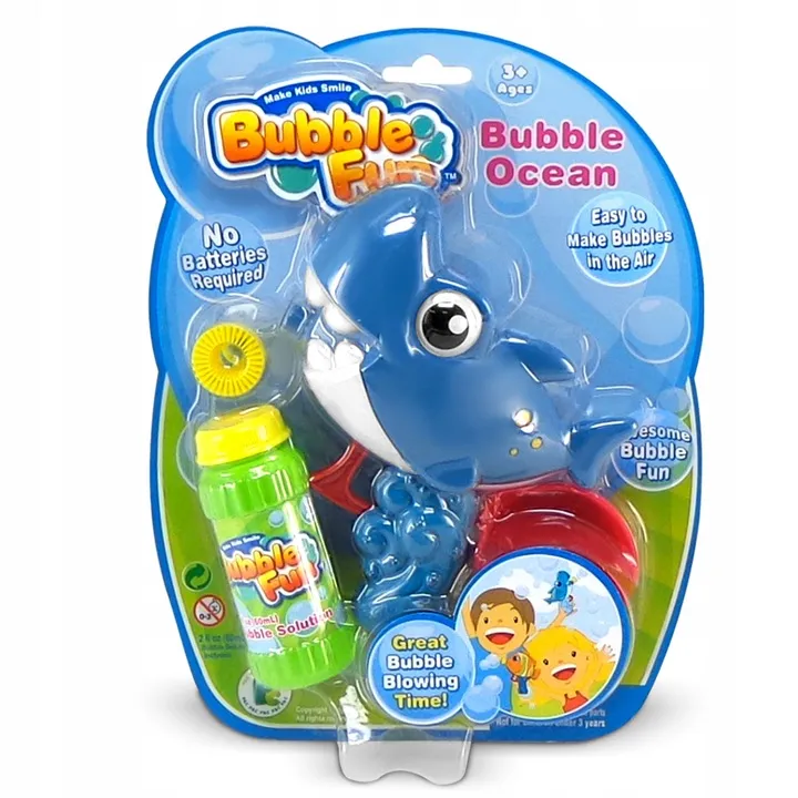 Buborékfújó gép, Ricokids RK-905, cápa forma – 3. kép Buborékfújó gép, Ricokids RK-905, cápa forma – 3. kép