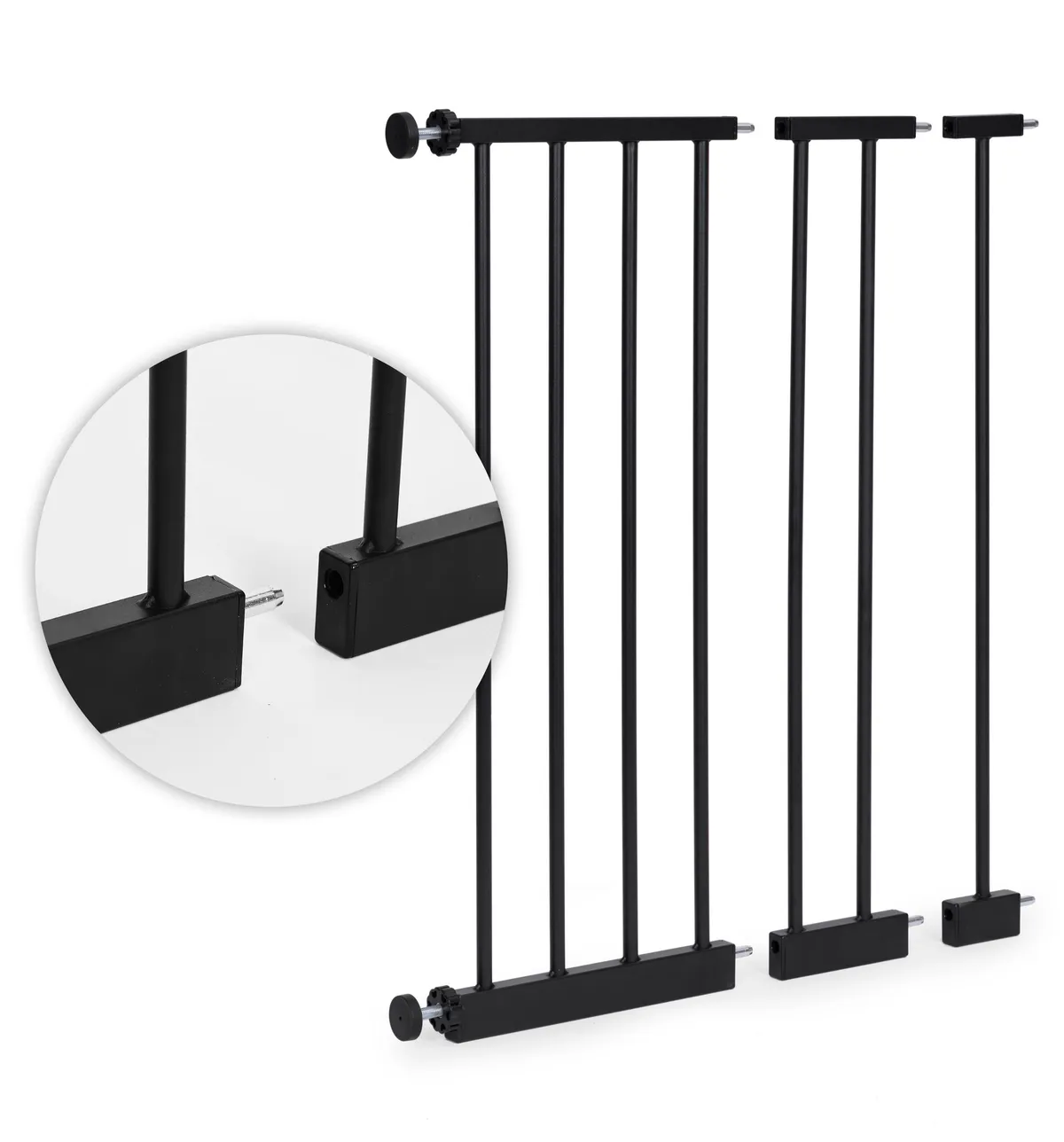 Biztonsági kapu, babarács, ECOTOYS SF-011B-BC – 5. kép Biztonsági ajtórács szélességállítása