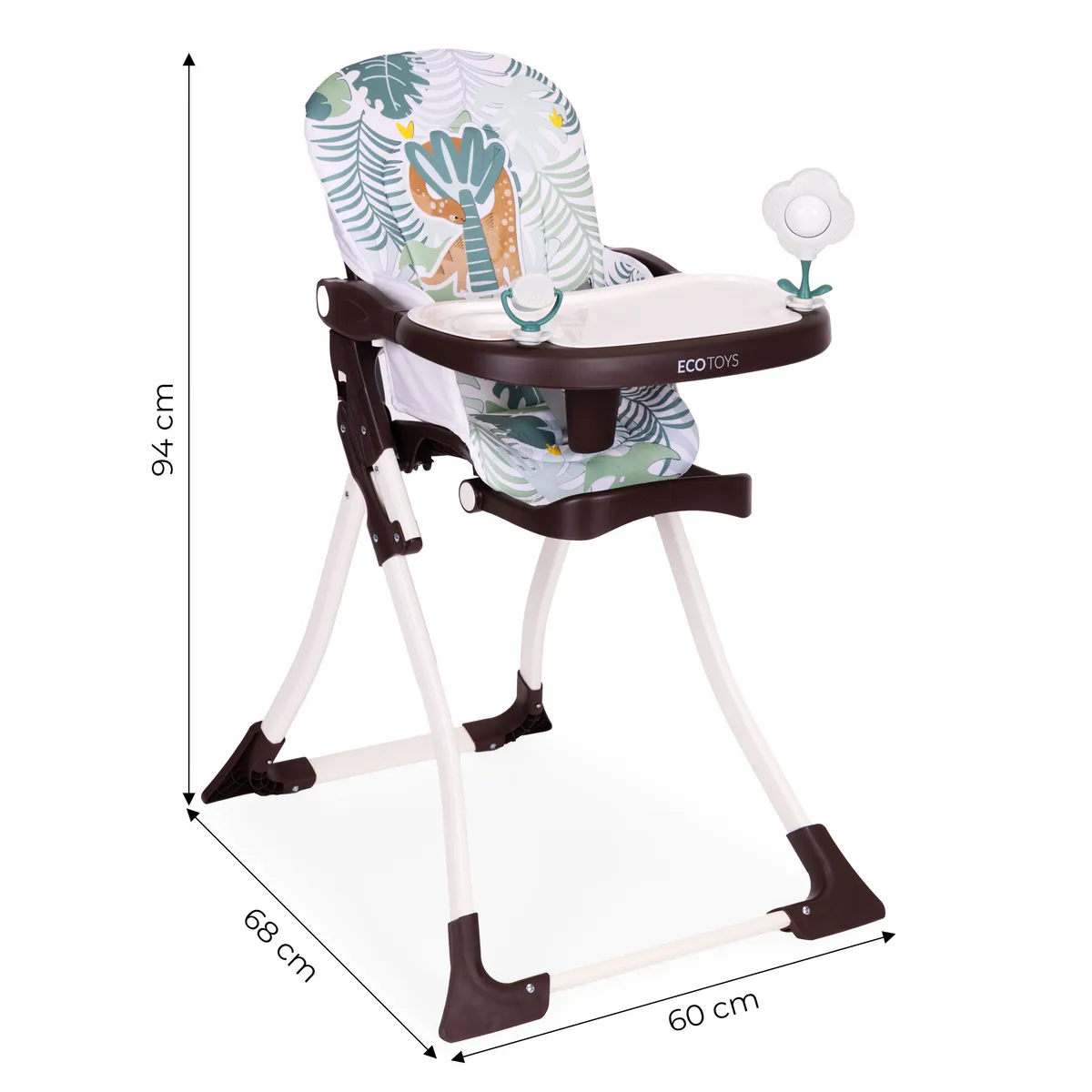 Etetőszék, ECOTOYS HC301-2401, összecsukható – 6. kép Etetőszék, ECOTOYS HC301-2401, összecsukható – 6. kép
